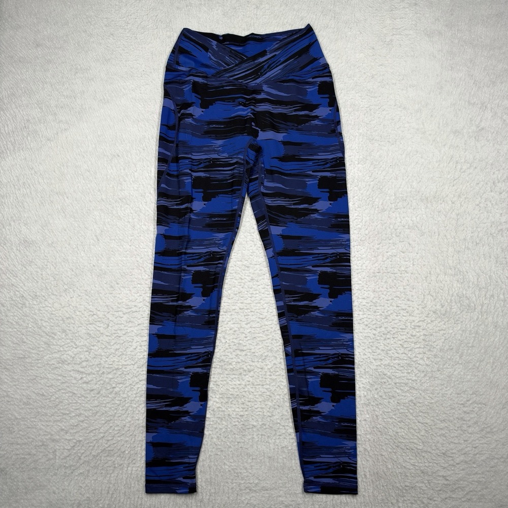 Alphalete Camo Seamless V-Waist Leggings Workout Pants Women's Size Medium